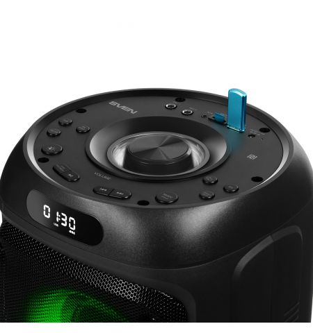 Портативная Колонка SVEN PS-770 Black / 100W / Bluetooth / FM tuner / USB / microSD