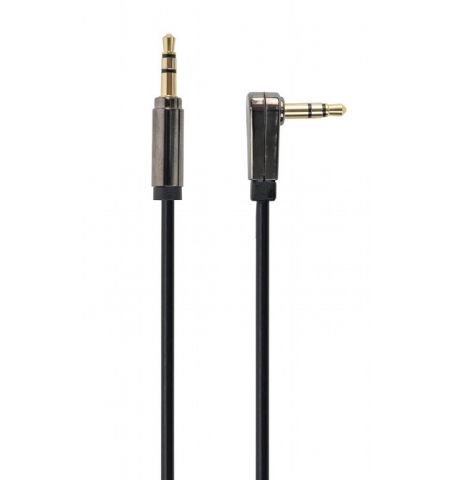 Аудио кабель Cablexpert CCAPB-444L-1M / 3.5mm stereo plug to 3.5mm stereo plug / 1m