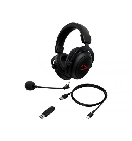 Беспроводные Игровые наушники HyperX Cloud II Core Wireless, Black, [6Y2G8AA]