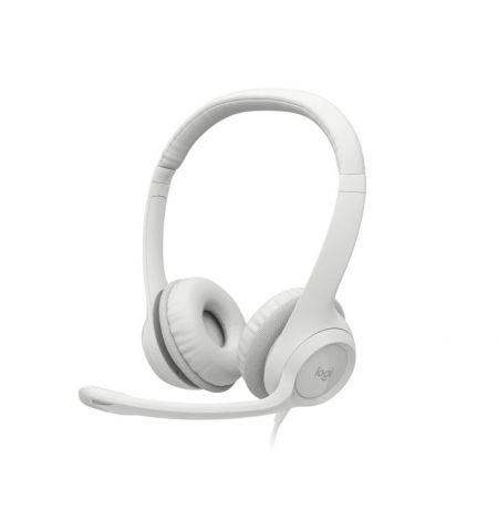 Наушники Logitech USB H390, White