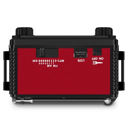 Колонка Портативная SVEN SRP-355, Black / 3W / Bluetooth / FM/AM/SW Radio / USB / microSD