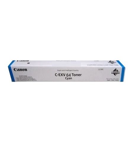 Toner Canon C-EXV 64 Cyan (25000 pages 5%) for Canon imageRUNNER Advance DX C3922i/26i/30i/35i.