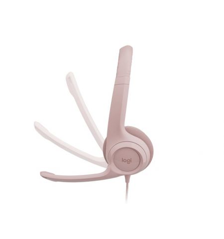 Наушники Logitech USB H390, Rose