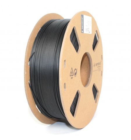 Gembird PLA Filament, Black, 1.75 mm, 1 kg