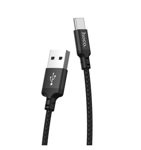 Кабель USB на Type-C HOCO  X14 “X14 Times speed” / 1m / PVC / up to 2.0A / Black