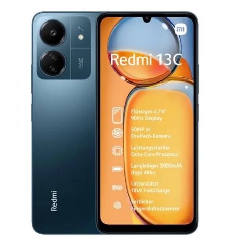 Смартфон Xiaomi  Redmi Redmi 13C / 8GB RAM / 256GB / Navy blue