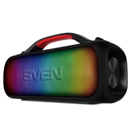 Портативная Колонка SVEN PS-360 Black / 24W / Bluetooth / FM tuner / USB / microSD