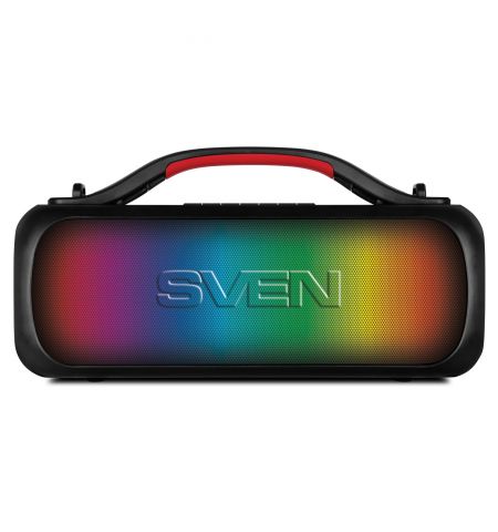 Портативная Колонка SVEN PS-360 Black / 24W / Bluetooth / FM tuner / USB / microSD
