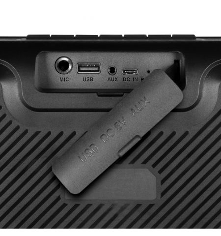 Портативная Колонка SVEN PS-360 Black / 24W / Bluetooth / FM tuner / USB / microSD