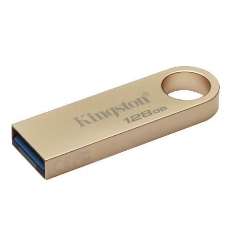 Флеш-накопитель USB Kingston DataTraveler SE9 G3 / 128ГБ / USB3.2 Gen1 / Gold