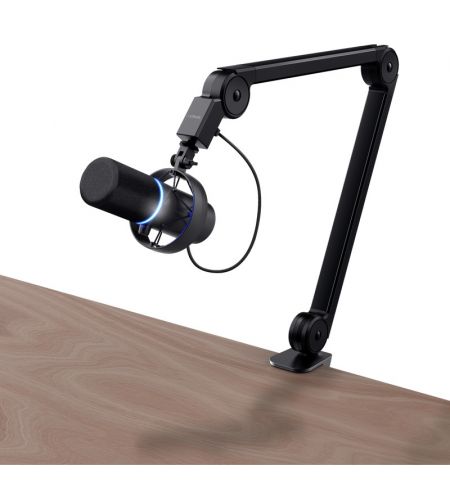 Профессиональный студийный микрофон на стойке Trust GXT 255+ ONYX / USB / Black