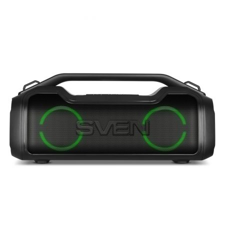 Портативная Колонка SVEN PS-390 Black / 50W / Bluetooth / FM tuner / USB / microSD / TWS