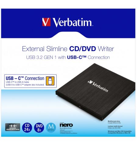 Внешний Привод с USB-C