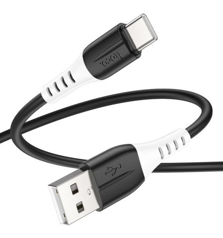 Кабель USB на USB-C HOCO  X82 / 1m / Silicone / up to 3A / Black