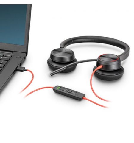 Наушники Poly Blackwire 8225/ USB-C/A/ Black