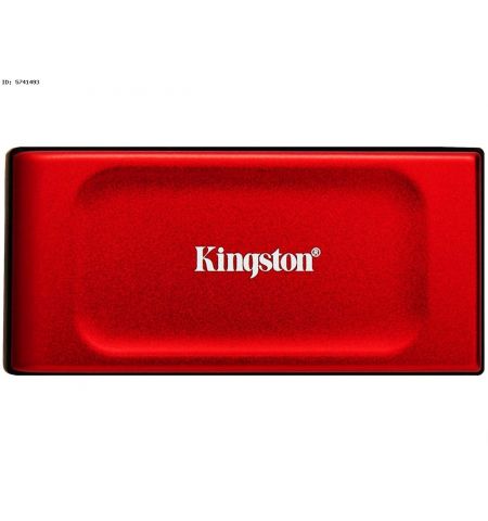 Портативный накопитель SSD Kingston XS1000 Red, 1ТБ, USB 3.2 Gen 2