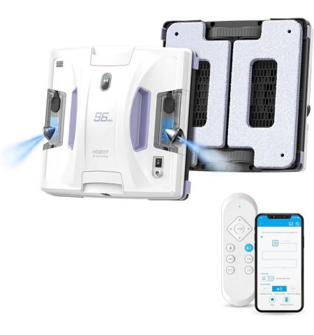 Bundle HOBOT ”Vacuum Cleaning Robot Legee D7 + Window Cleaning Robot S6 Pro”