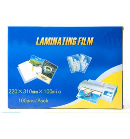 PSPET 007888, A3 Lamination Film 100 microns, 100 sheets, PS.