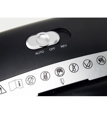 Шредер Qsmile P5 S610/ P-2/ 6 sheets 80g/m / 10L/ Grey