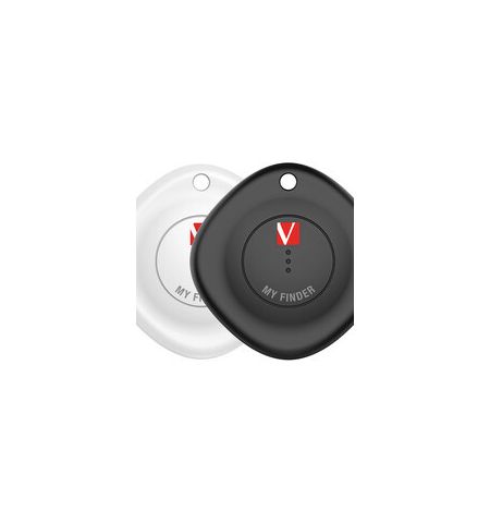 Bluetooth Tracker VERBATIM My Finder 2 Pack, Black & White