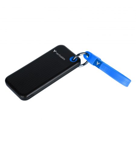 M.2 Внешний SSD Verbatim Pocket / 1TB / USB 3.2 Gen 2 / Black/Blue