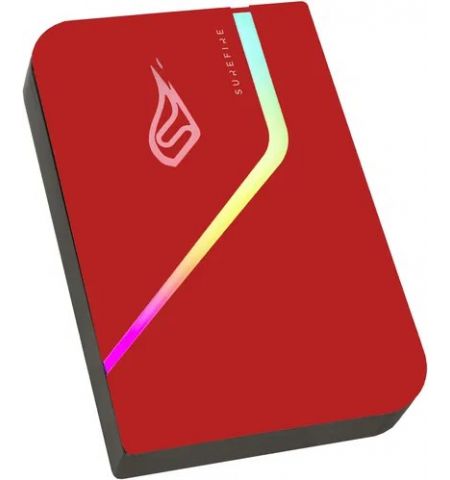 2.5” Внешний игровой SSD Verbatim Surefire PyroDrive / 1TB / USB 3.2 Gen1 / Red