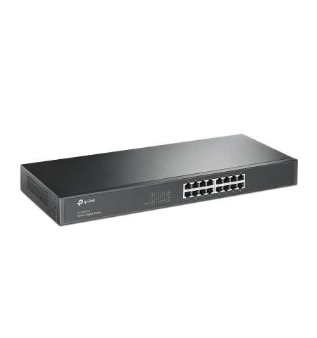 Коммутатор TP-LINK TL-SG1016 / 16 port / Gigabit / RJ45 / 1U 19-inch rack-mountable steel case