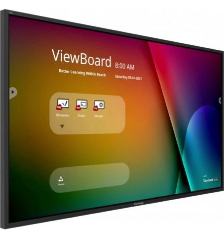 ViewSonic IFP4320,  43” 4K UHD (3840x2160) PCAP 10 points touch, 350nits, 1000:1 16GB storage 3GB RAM, 1x DP, 1x HDMI, 1 DVI, 1xVGA, 1xRS232, 1x RJ45, 1x USB C, 2x USB 2.0, 1 x USB B for touch, table stand included.