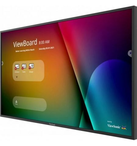 ViewSonic IFP4320,  43” 4K UHD (3840x2160) PCAP 10 points touch, 350nits, 1000:1 16GB storage 3GB RAM, 1x DP, 1x HDMI, 1 DVI, 1xVGA, 1xRS232, 1x RJ45, 1x USB C, 2x USB 2.0, 1 x USB B for touch, table stand included.