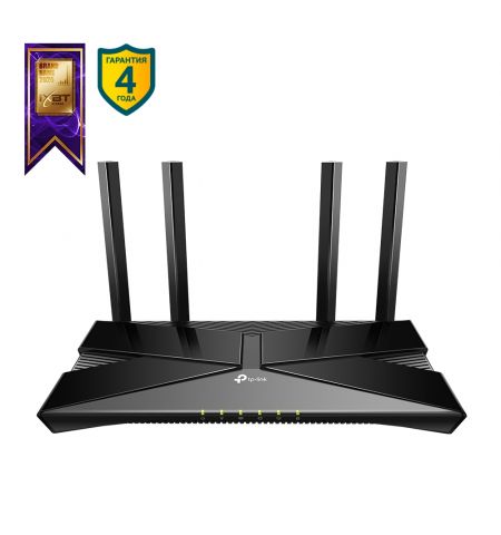 Wi-Fi роутер TP-LINK  Archer AX23 / AC1800 Dual Band / Wi-Fi6 / Gigabit / 1WAN+4LAN / 4 external antennas