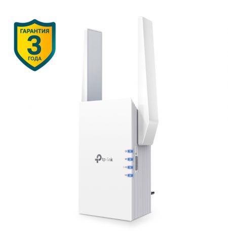 Усилитель сети TP-LINK RE705X / AC1800 Dual Band / Wi-Fi6 / 1 Gigabit Lan Port / 2 external antennas