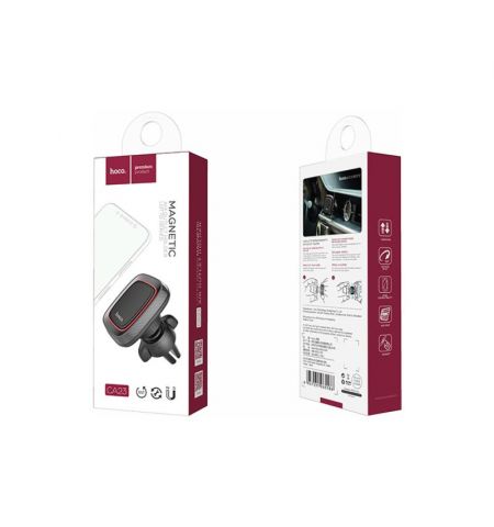 Автомобильный держатель HOCO CA23 Lotto series, Magnetic air outlet holder, Black