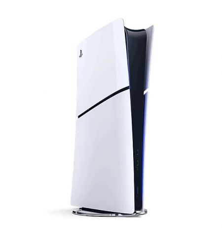 Игровая консоль Sony PlayStation 5 Digital Slim (without Disc Edition), 1TB, White; 1 x Gamepad (Dualsense)