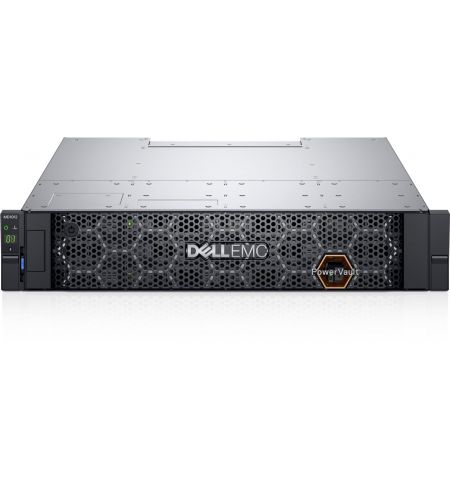 Dell EMC PowerVault ME5012 Storage Array - 6 x 4TB NLSAS 7.2 3.5” Hot-Plug + 6 x HDD Filler 3.5”, Single Blank, 2U Rack Rail, Bezel, 25Gb iSCSI 8 Port Dual Controller, Redundant 580W.