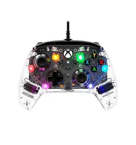 Геймпад HyperX Clutch Gladiate RGB [7D6H2AA],  for Xbox Series S/X / PC, Transparent