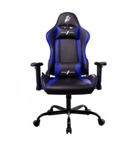 Игровое кресло 1STPLAYER S01/ 120kg/ 2D/ Black/Blue