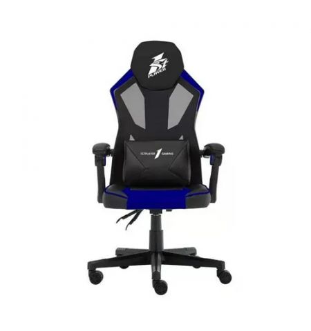 Игровое кресло 1STPLAYER P01/ 120kg/  Moving armrest/ Black/Blue