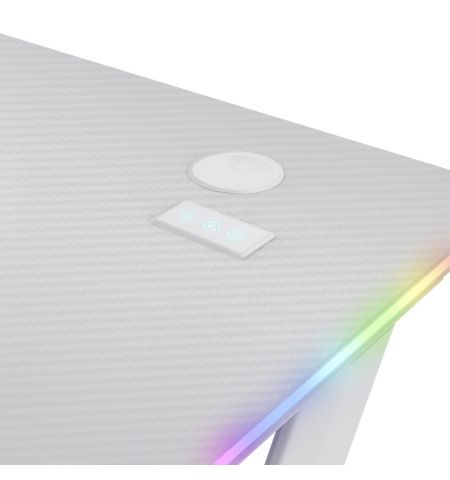 Игровой RGB-Стол Trust GXT 709W LUMINUS, White