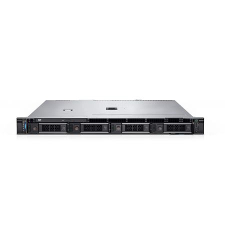 Dell PowerEdge R250 1U Rack, Intel Xeon E-2314 (2.8GHz, 8M, 4C/4T, 65W), 1x16GB UDIMM DDR4 RAM, 2TB HDD SATA,  (Chassis 4x3.5” Hot-Plug HDD), iDRAC9 Basic, On-Board LOM Broadcom 5720 Dual Port 1Gb, TPM 2.0 V3, Single Hot-Plug 700W PSU Titanium, 1U/2U Stat