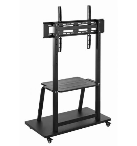 Напольная подставка для телевизора на колесиках 37” - 100”, Gembird ”TVS-100F-01”, Black