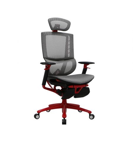 Игровое кресло 1STPLAYER ERGO PLAY/ 160kg/  3D armrest/ White&Red Игровое кресло 1STPLAYER ERGO PLAY/ 160kg/  3D armrest/ White&Red
