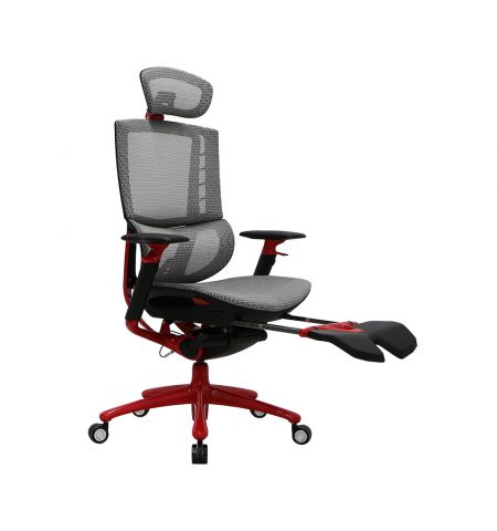 Игровое кресло 1STPLAYER ERGO PLAY/ 160kg/  3D armrest/ White&Red Игровое кресло 1STPLAYER ERGO PLAY/ 160kg/  3D armrest/ White&Red