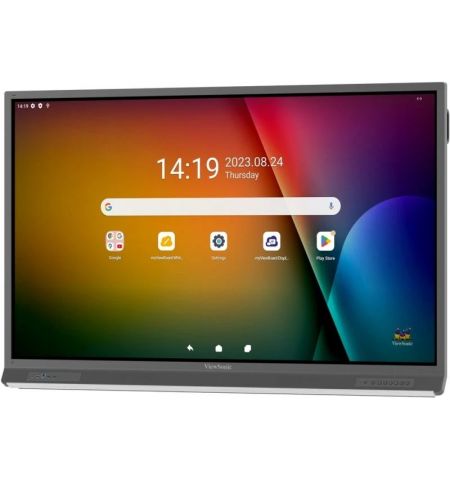 75” Интерактивный дисплей ViewSonic IFP7552-2F / 4K / 8G RAM / 64GB Storage / Black