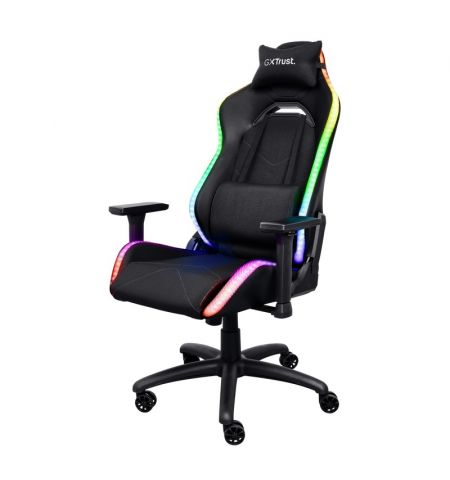 Игровое кресло Trust GXT 719 Ruya / 150kg / up to 195cm / Black RGB