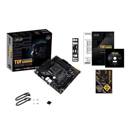 Материнская плата ASUS TUF GAMING B550M-PLUS / AM4 / B550 / DDR4 / mATX Материнская плата ASUS TUF GAMING B550M-PLUS / AM4 / B550 / DDR4 / mATX