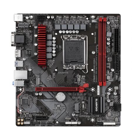 Материнская плата GIGABYTE B760M DS3H DDR4 / 1700 / B760 / DDR4 / mATX Материнская плата GIGABYTE B760M DS3H DDR4 / 1700 / B760 / DDR4 / mATX