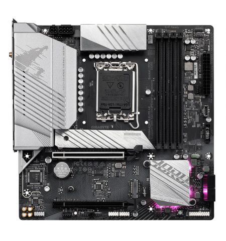 Материнская плата GIGABYTE B760M AORUS ELITE AX / 1700 / B760 / DDR5 / mATX Материнская плата GIGABYTE B760M AORUS ELITE AX / 1700 / B760 / DDR5 / mATX