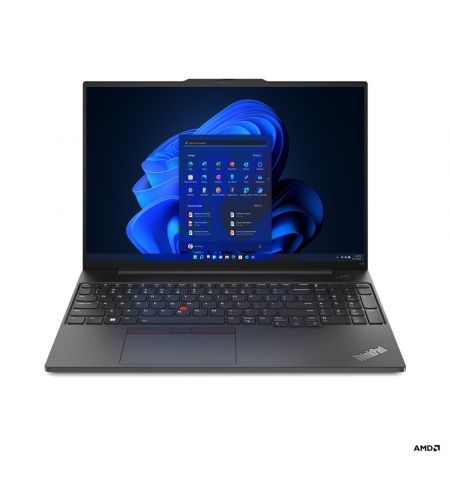 Ноутбук 16'' Lenovo ThinkPad E16 G1 / WUXGA / AMD Ryzen 7 7730U / 16GB / 512GB SSD / Black