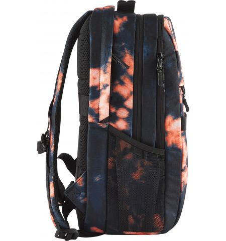 16.1” NB Backpack - HP Campus XL Tie Dye Backpack - Extra-Padded Floating Laptop Pocket, a Double-Coil, Lockable Zipper, Rain-repellant Material.