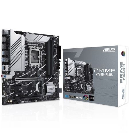 Материнская плата ASUS PRIME Z790M-PLUS / 1700 / Z790 / DDR5 / ATX